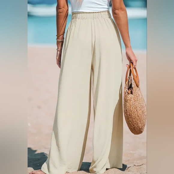 Cupshe Drawstring Wide Leg Pants - Picture 2 of 4